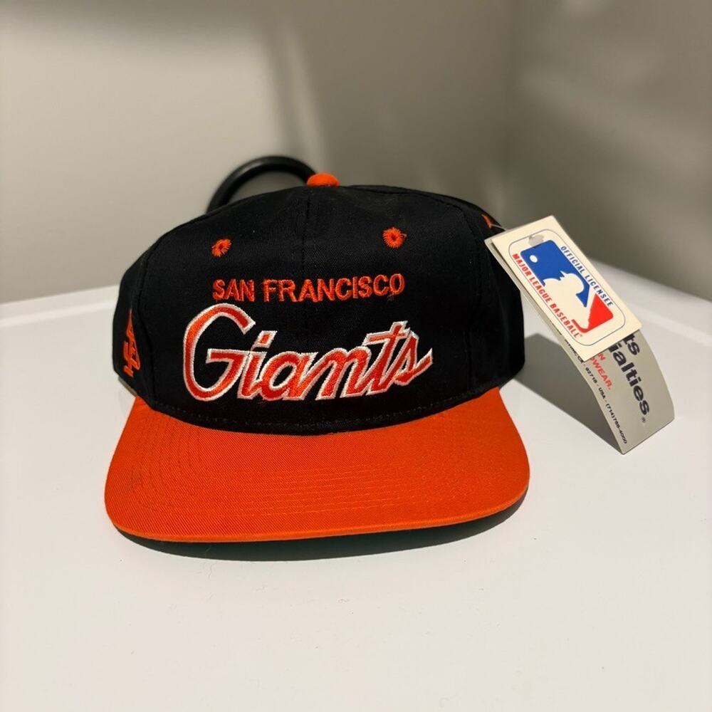 Vintage San Francisco Giants Sports Specialties Hat Snap Back Twill NWT NEW
